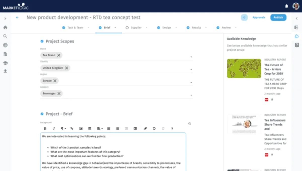 Interface Market Logic: fonctionnalités, prix, alternatives