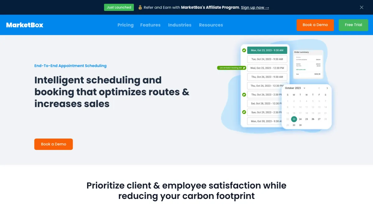Interface MarketBox : fonctionnalités, prix, alternatives