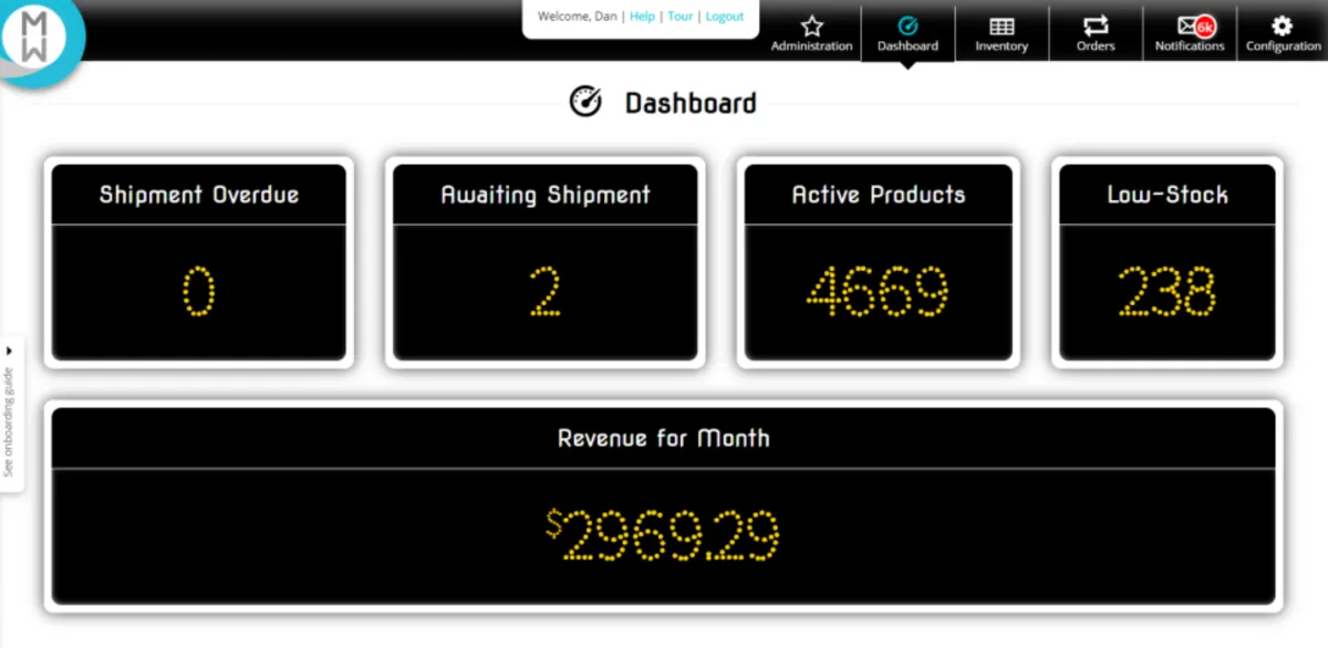 Interface MarketplaceWorks: fonctionnalités, prix, alternatives