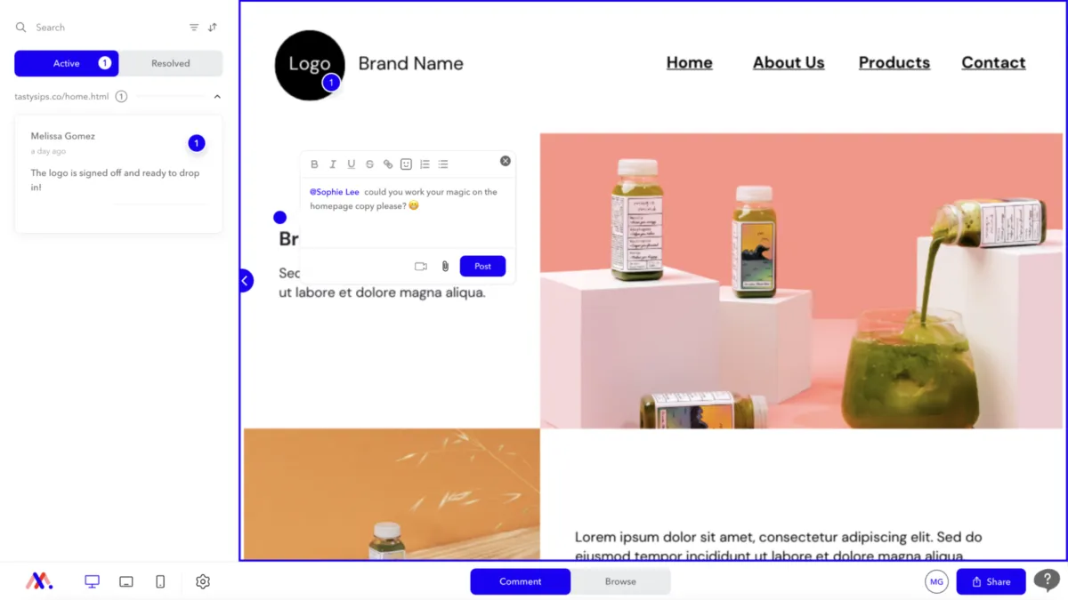 Interface MarkUp: fonctionnalités, prix, alternatives