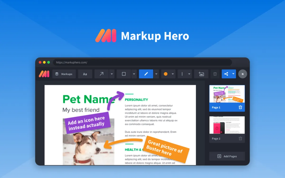Notre avis sur Markup Hero : un logiciel collaboratif à découvrir