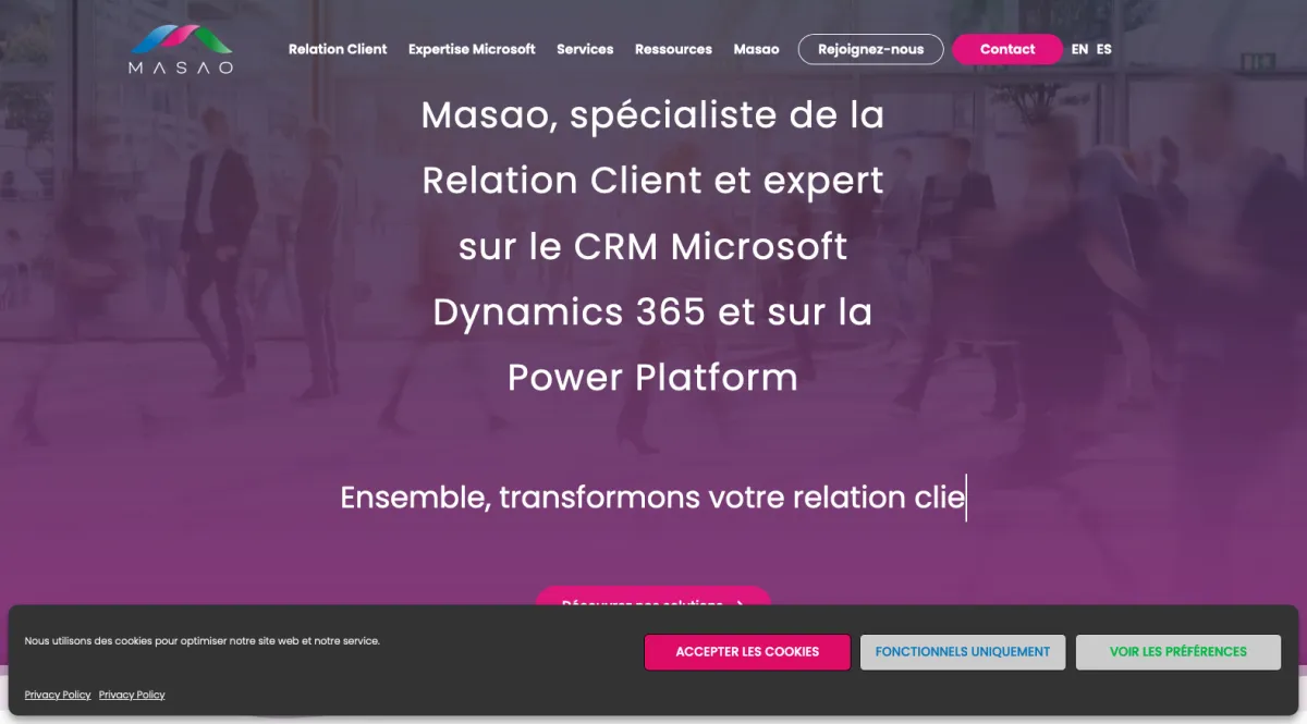 Interface Masao : fonctionnalités, prix, alternatives