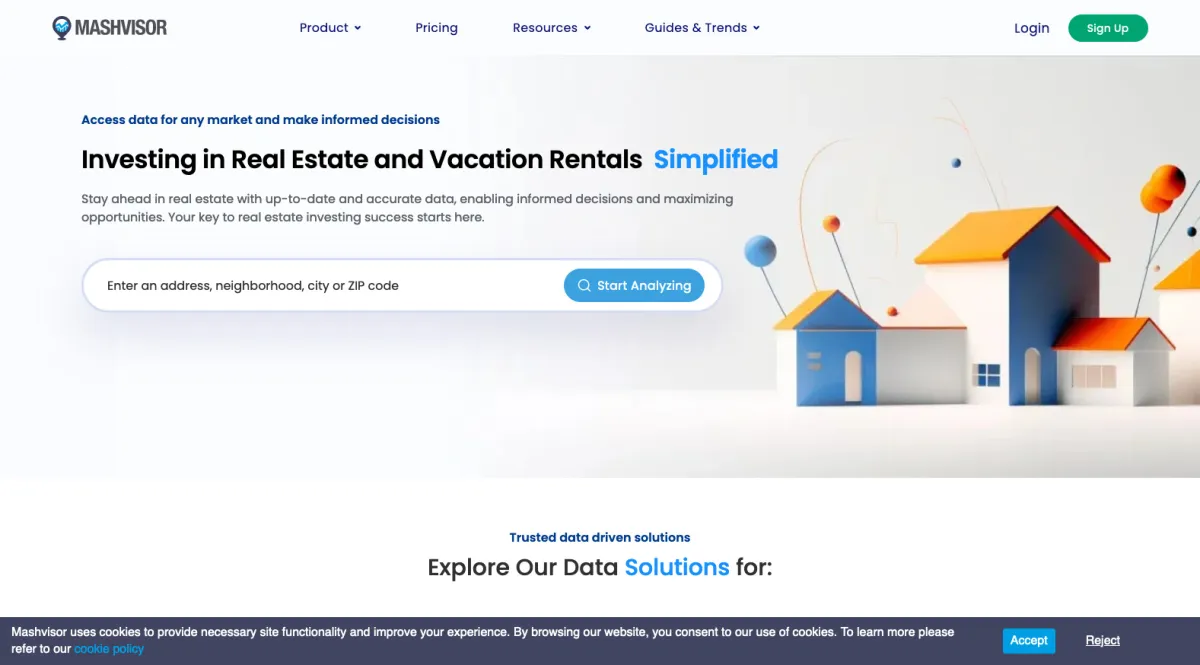 Notre avis sur Mashvisor : un logiciel de gestion immobilière à découvrir