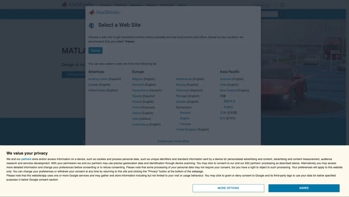 Interface MathWorks : fonctionnalités, prix, alternatives