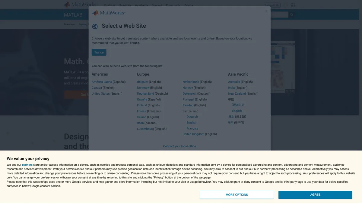 Interface MathWorks Matlab : fonctionnalités, prix, alternatives Interface MathWorks Matlab : fonctionnalités, prix, alternatives