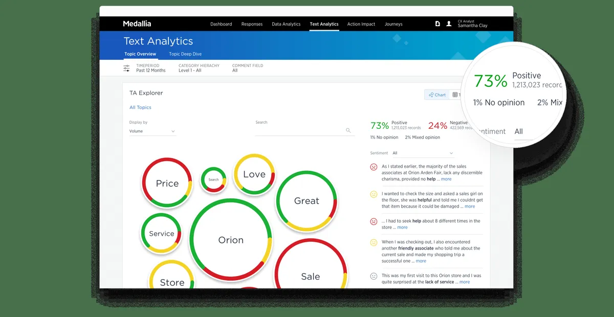 Medallia: avis sur le logiciel helpdesk (centre d'assistance / hot line): fonctionnalités, avantages, inconvénients et tarifs Medallia: avis sur le logiciel helpdesk (centre d'assistance / hot line): fonctionnalités, avantages, inconvénients et tarifs