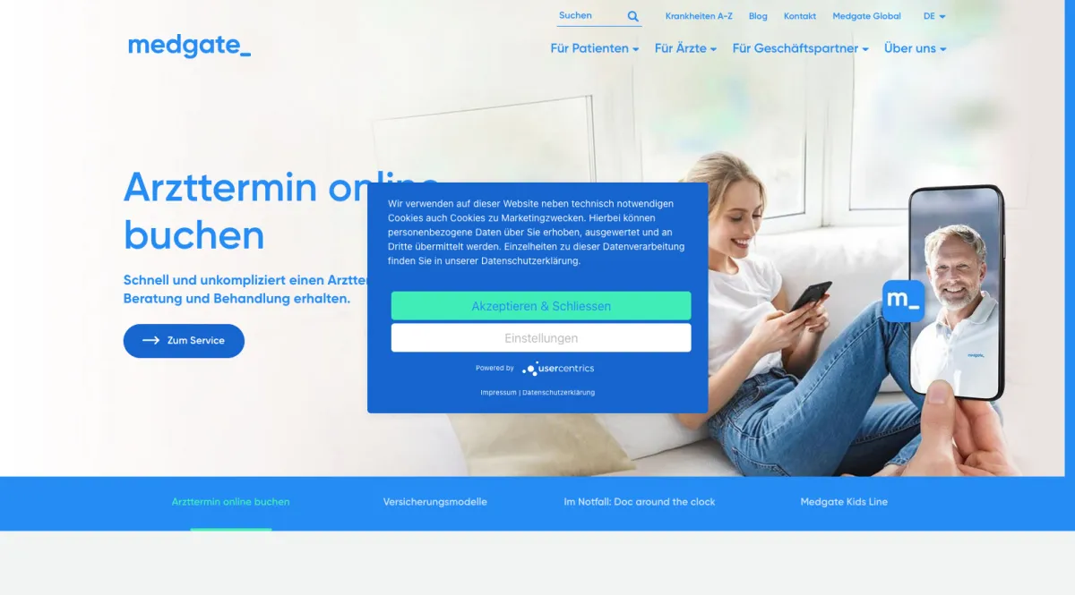 Interface Medgate : image, ergonomie, alternatives Interface Medgate : image, ergonomie, alternatives