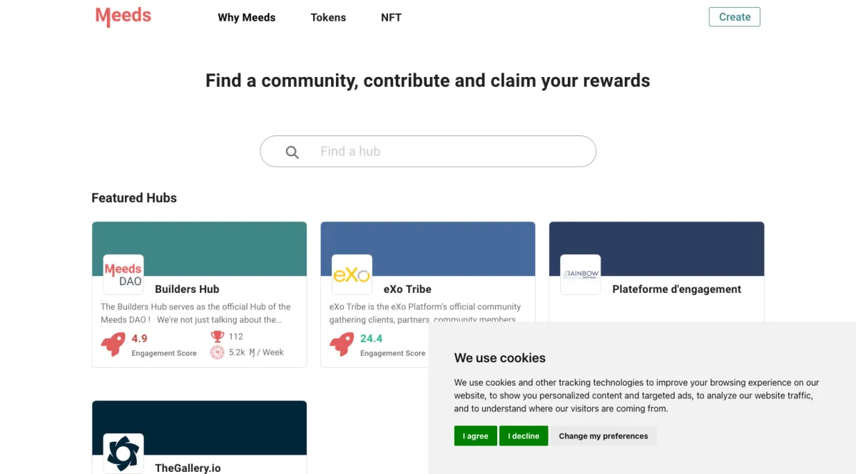 Interface Meeds : fonctionnalités, prix, alternatives