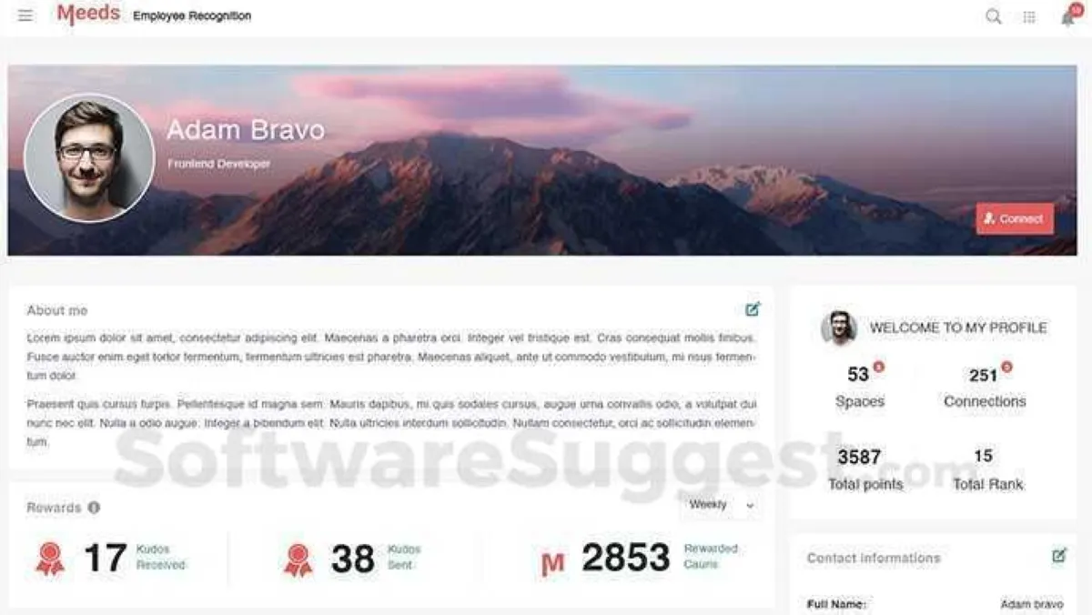 Notre avis sur Meeds : un logiciel de reconnaissance des employés à découvrir