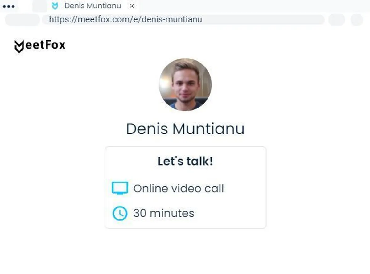Interface Meetfox: image, ergonomie, alternatives Interface Meetfox: image, ergonomie, alternatives