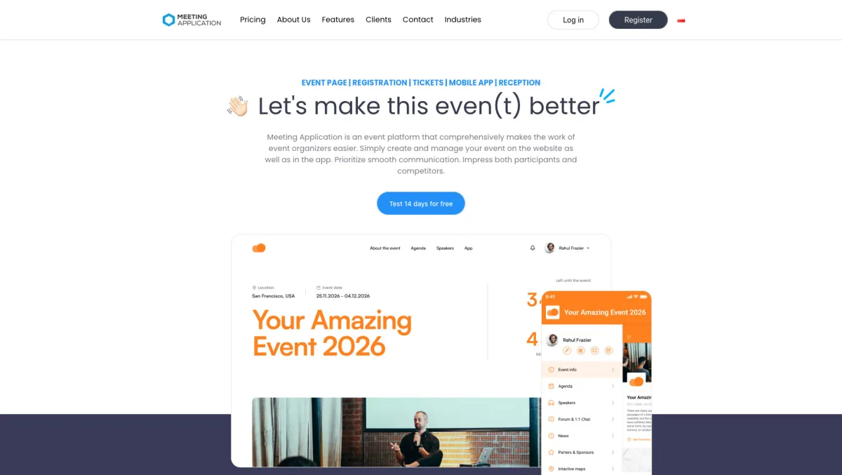 Interface Meeting Application : fonctionnalités, prix, alternatives
