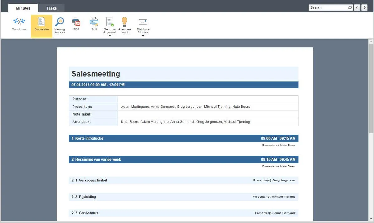 Interface MeetingBooster: fonctionnalités, prix, alternatives Interface MeetingBooster: fonctionnalités, prix, alternatives