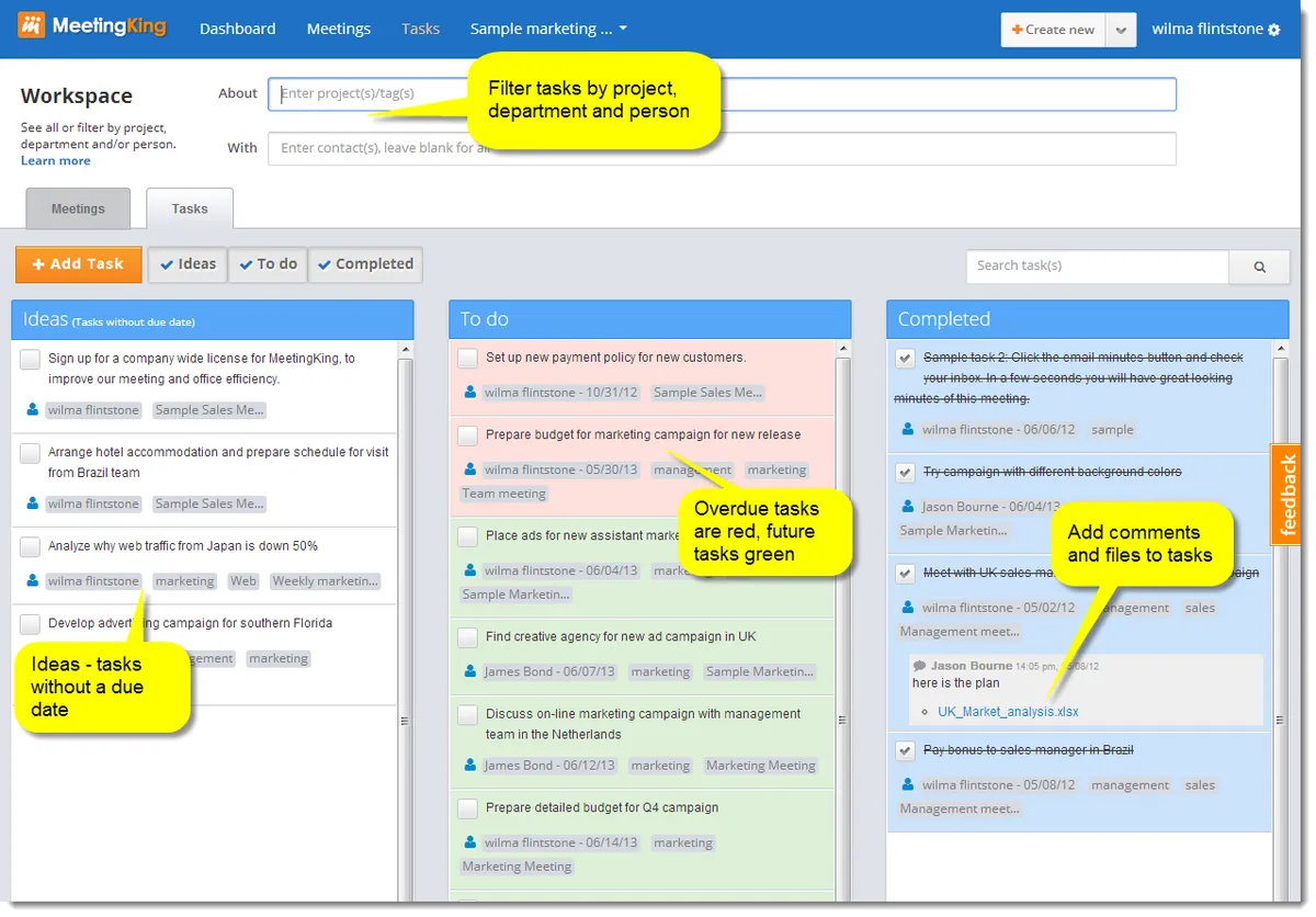Notre avis sur MeetingKing : un logiciel de planning à découvrir