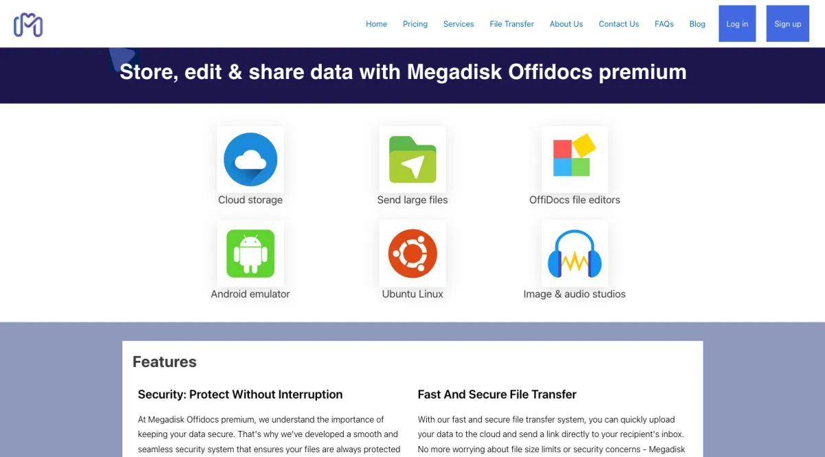 Interface Megadisk : fonctionnalités, prix, alternatives