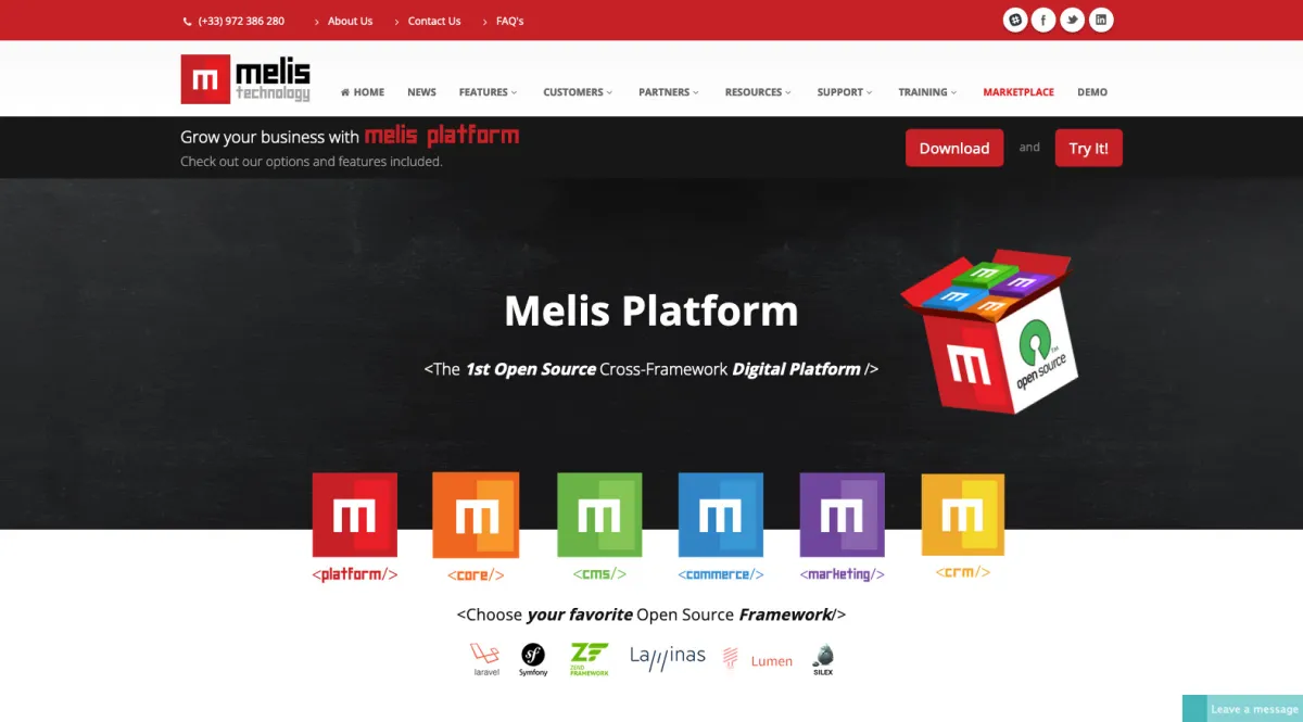 Interface Melis Technology : fonctionnalités, prix, alternatives Interface Melis Technology : fonctionnalités, prix, alternatives