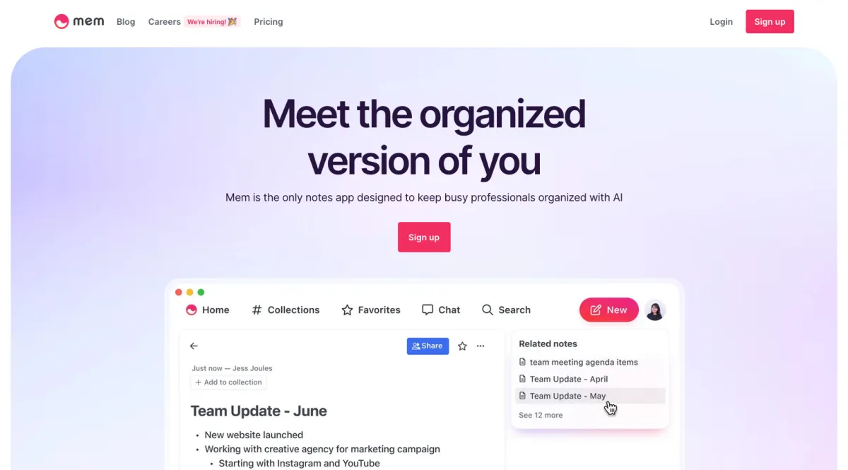 Interface Mem : fonctionnalités, prix, alternatives