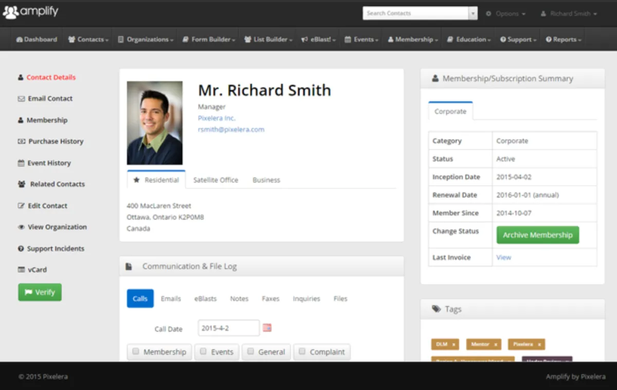 Interface Member365: image, ergonomie, alternatives