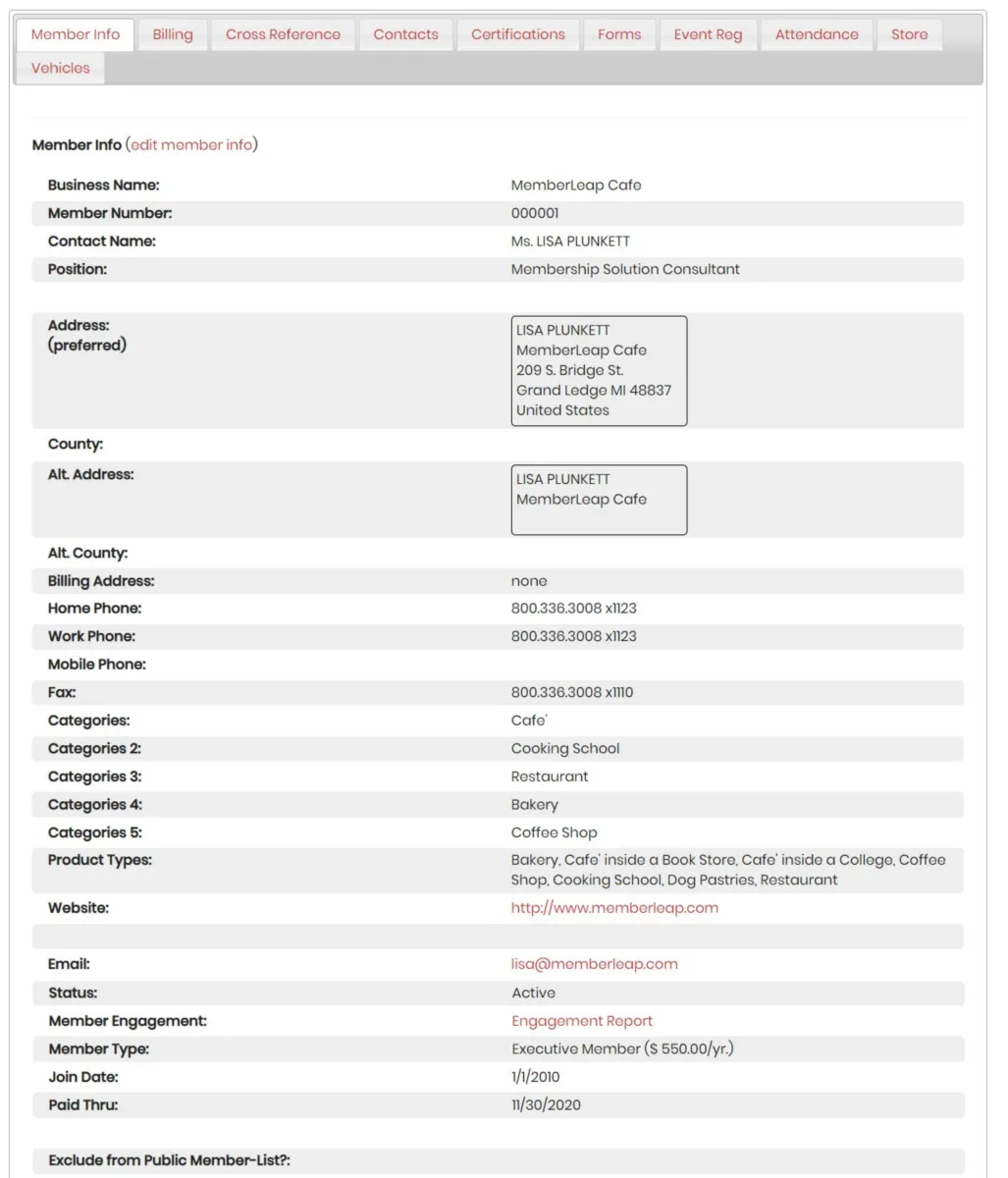 Interface MemberLeap: fonctionnalités, prix, alternatives Interface MemberLeap: fonctionnalités, prix, alternatives