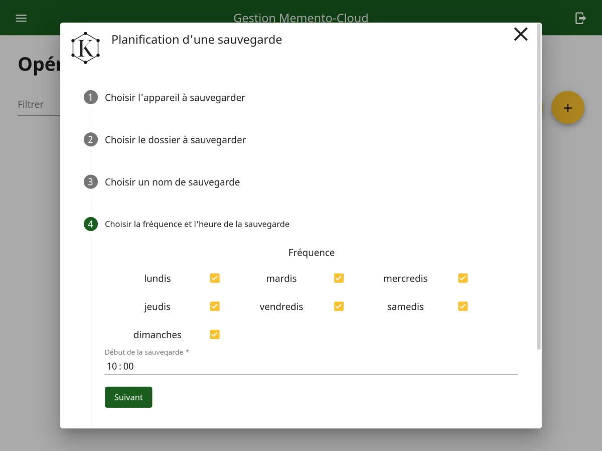 Memento Cloud: avis sur le logiciel de sauvegarde (backup): fonctionnalités, avantages, inconvénients et tarifs