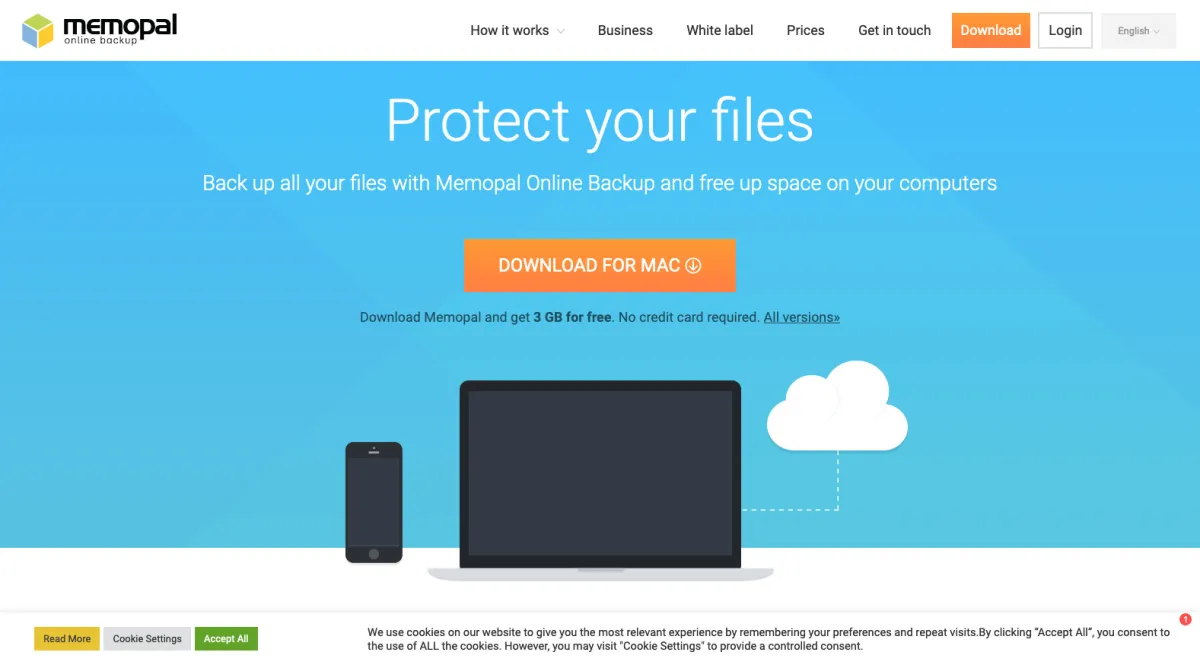 Interface Memopal : fonctionnalités, prix, alternatives