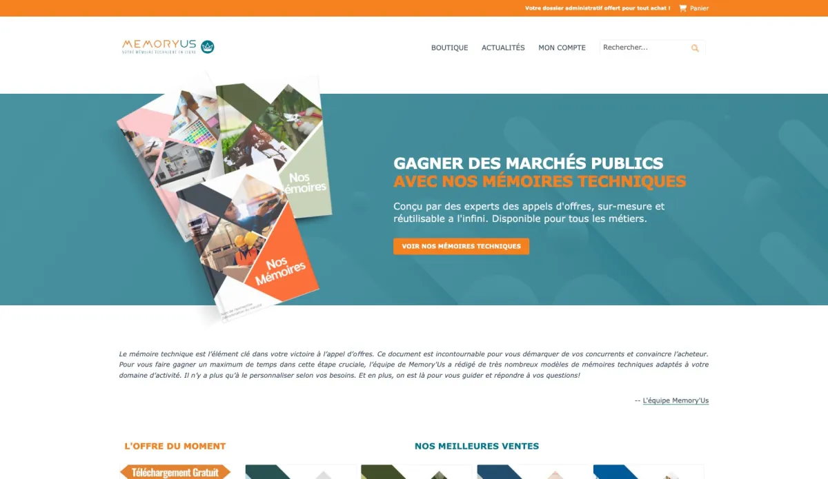 Interface Memoryus : fonctionnalités, prix, alternatives