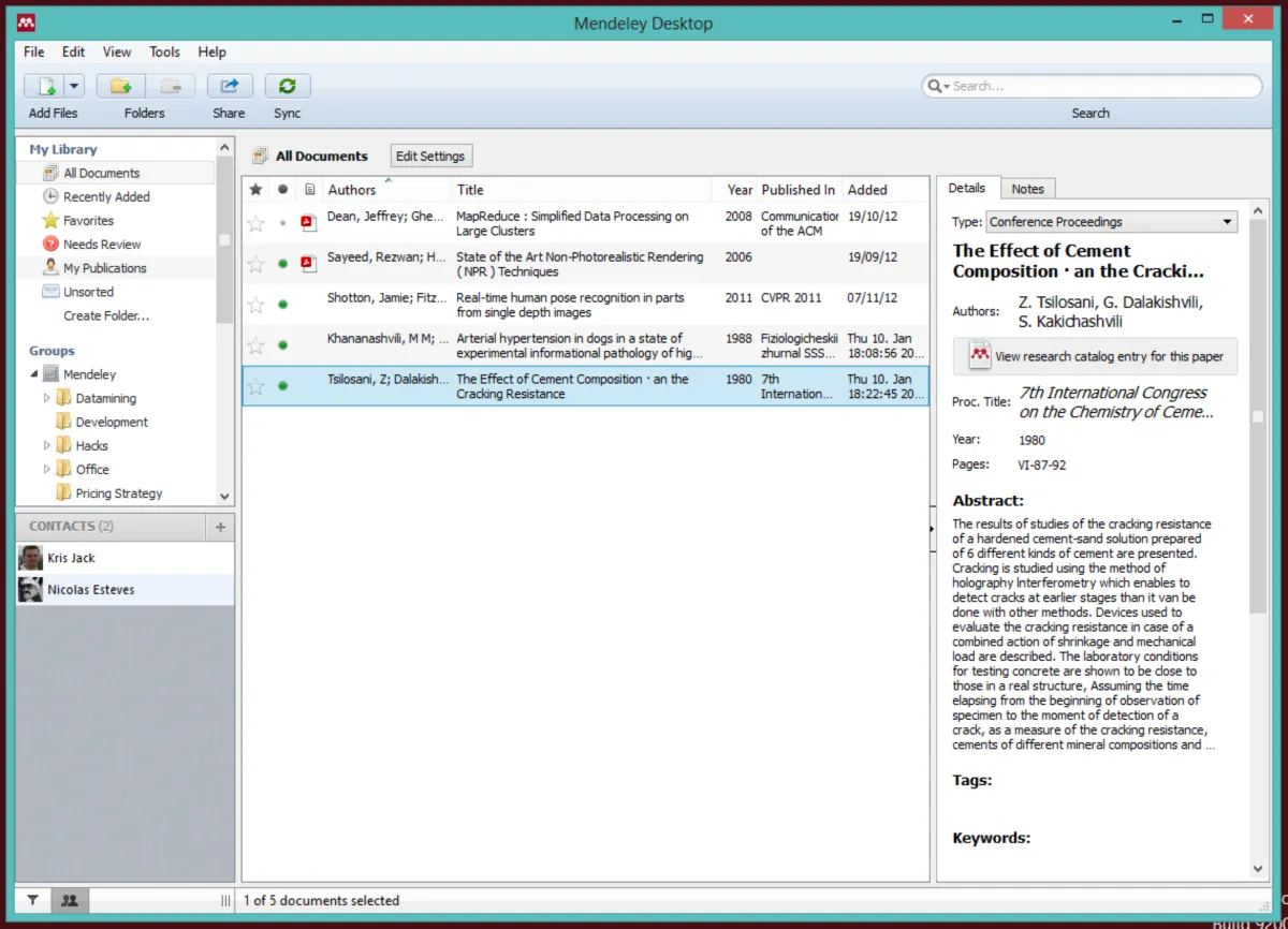 Mendeley: avis sur le logiciel de prise de notes: fonctionnalités, avantages, inconvénients et tarifs