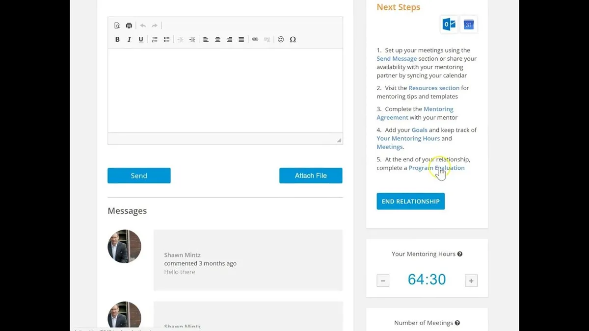 Interface MentorCity: fonctionnalités, prix, alternatives Interface MentorCity: fonctionnalités, prix, alternatives