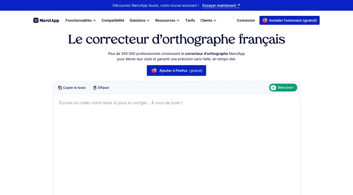 Interface MerciApp : image, ergonomie, alternatives