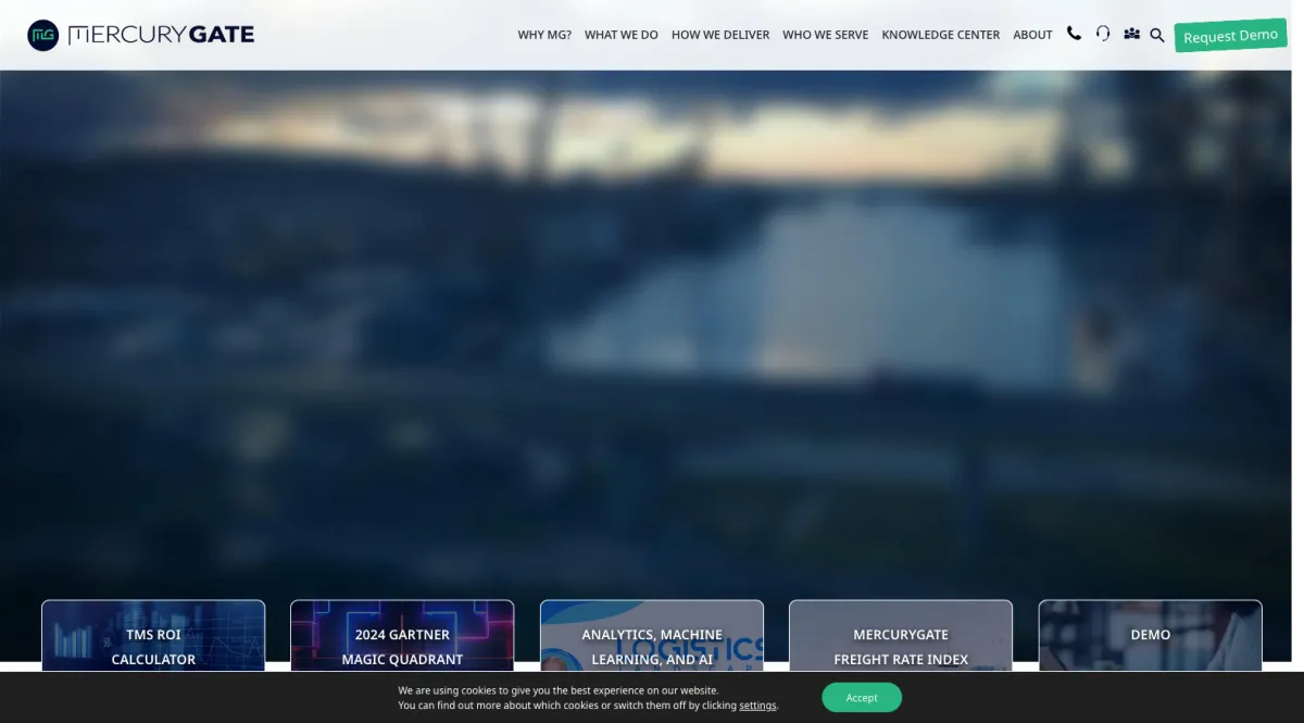 Interface MercuryGate : fonctionnalités, prix, alternatives
