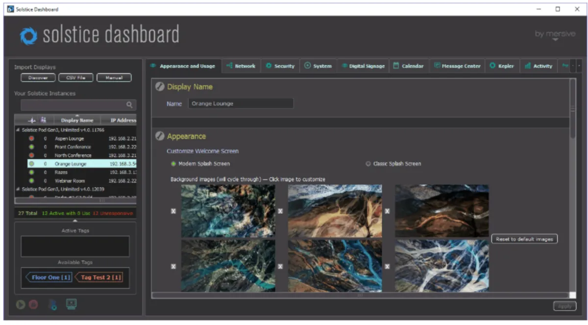 Interface Mersive Solstice: fonctionnalités, prix, alternatives