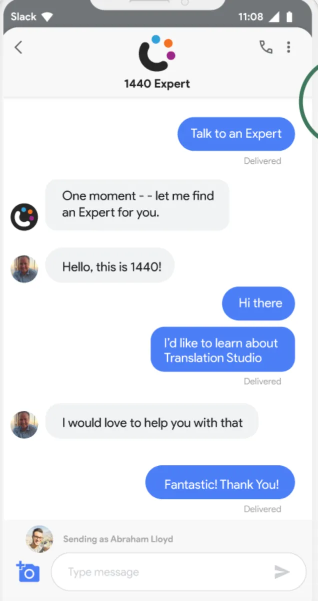 Interface Messaging Studio: image, ergonomie, alternatives