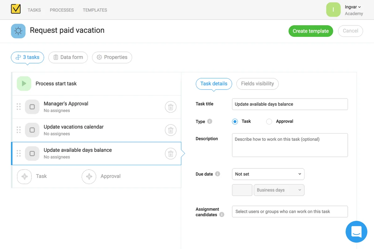 Interface Metatask: image, ergonomie, alternatives