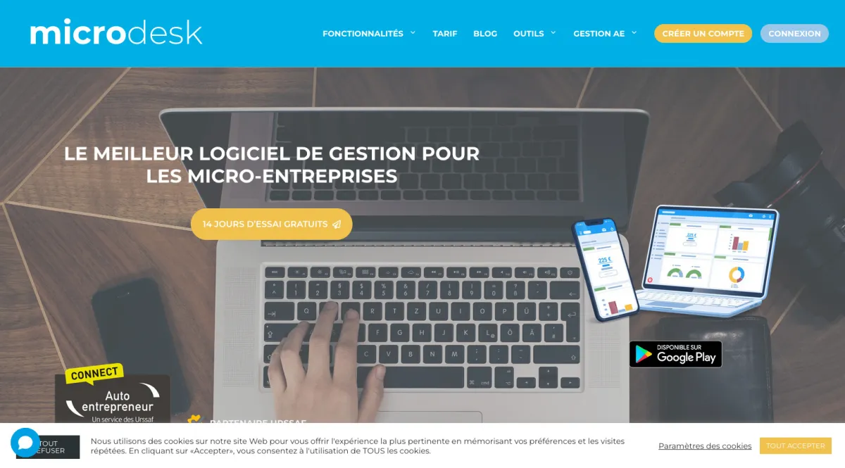 Interface Microdesk : fonctionnalités, prix, alternatives
