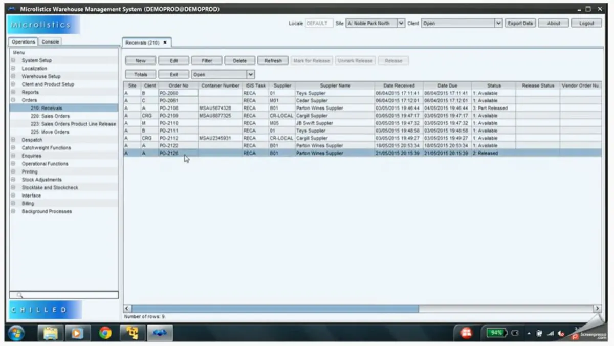 Interface Microlistics WMS: fonctionnalités, prix, alternatives