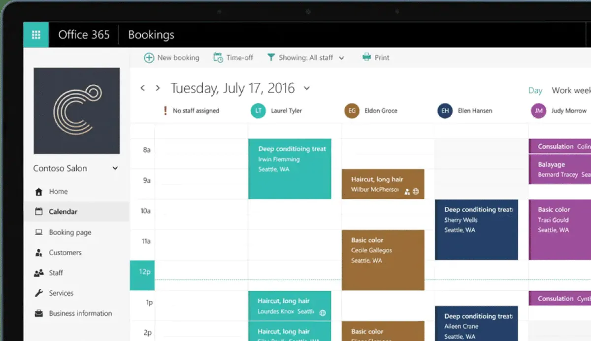 Notre avis sur Microsoft Bookings : un logiciel de planning à découvrir Notre avis sur Microsoft Bookings : un logiciel de planning à découvrir