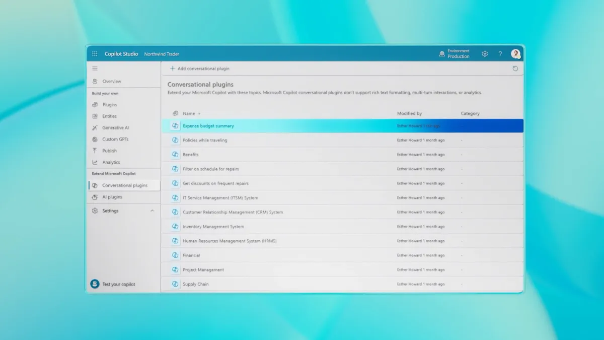 Notre avis sur Microsoft Copilot Studio : un logiciel d'IA générative (intelligence artificielle) à découvrir