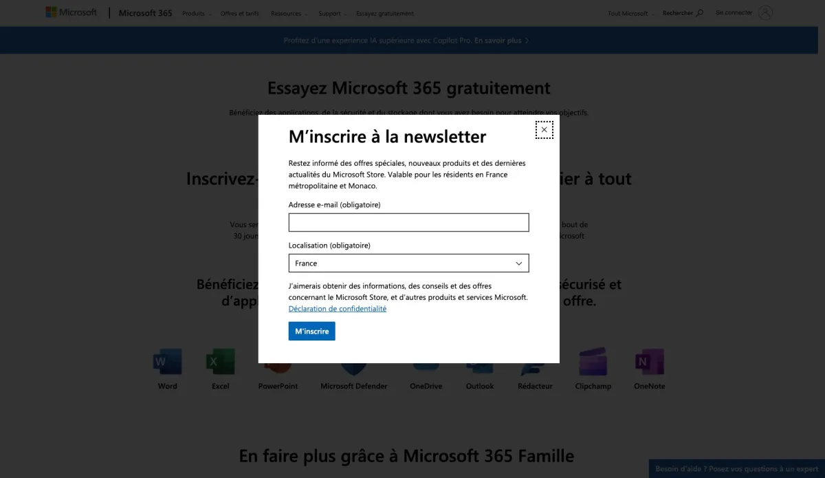 Interface Microsoft Office 365 Business : image, ergonomie, alternatives