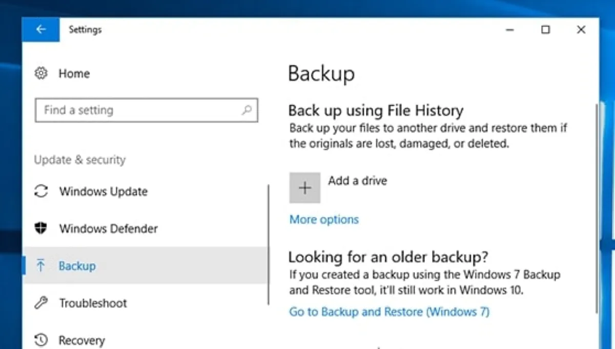 Notre avis sur Microsoft Sauvegarde Windows : un logiciel de sauvegarde (backup) à découvrir