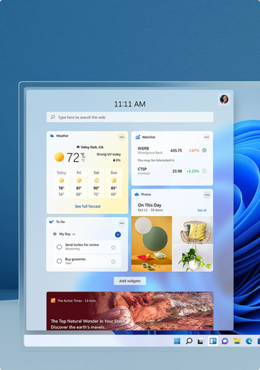 Interface Microsoft Windows 11: fonctionnalités, prix, alternatives Interface Microsoft Windows 11: fonctionnalités, prix, alternatives