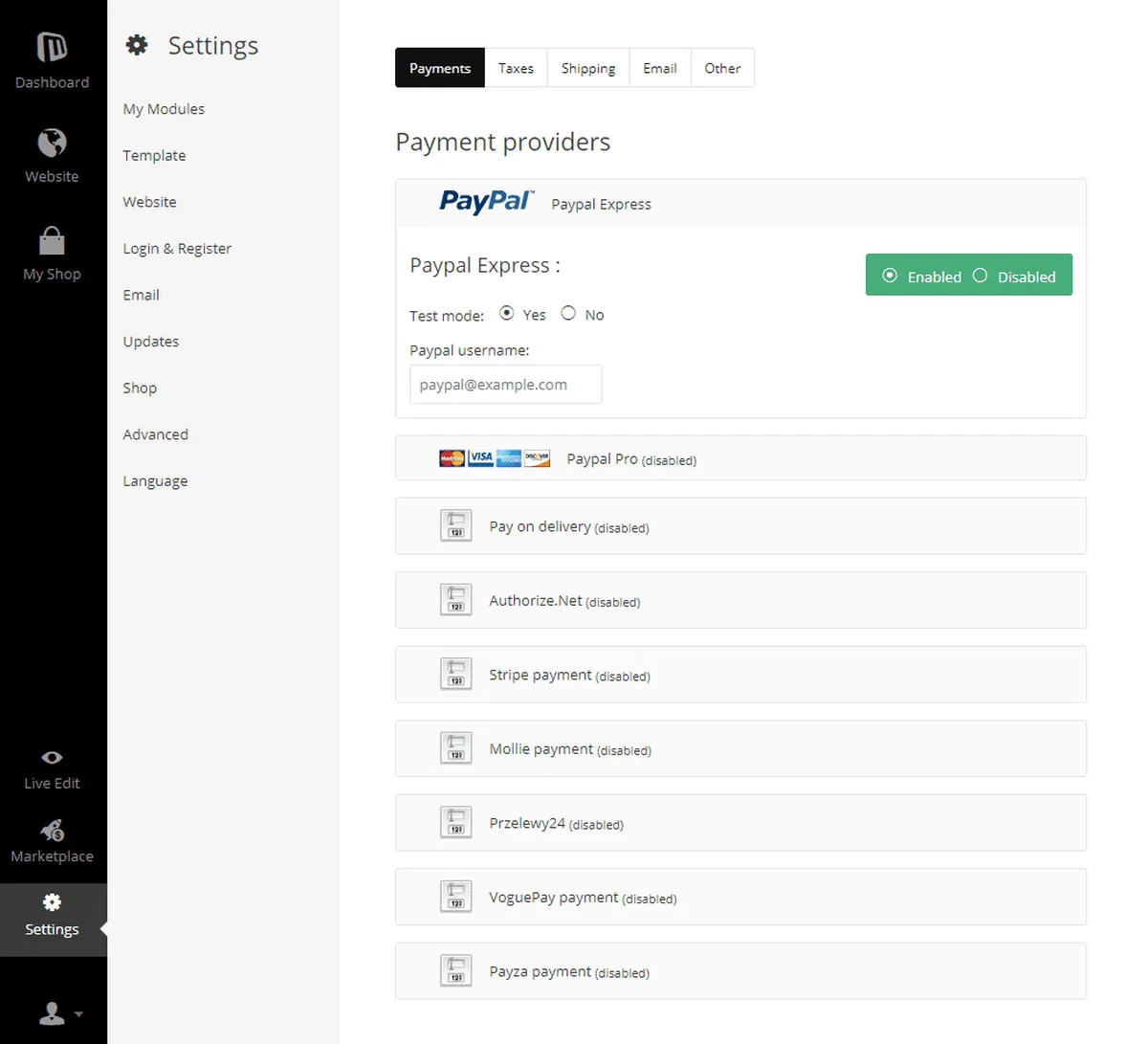 Notre avis sur Microweber : un logiciel de création de site web (website builder) à découvrir