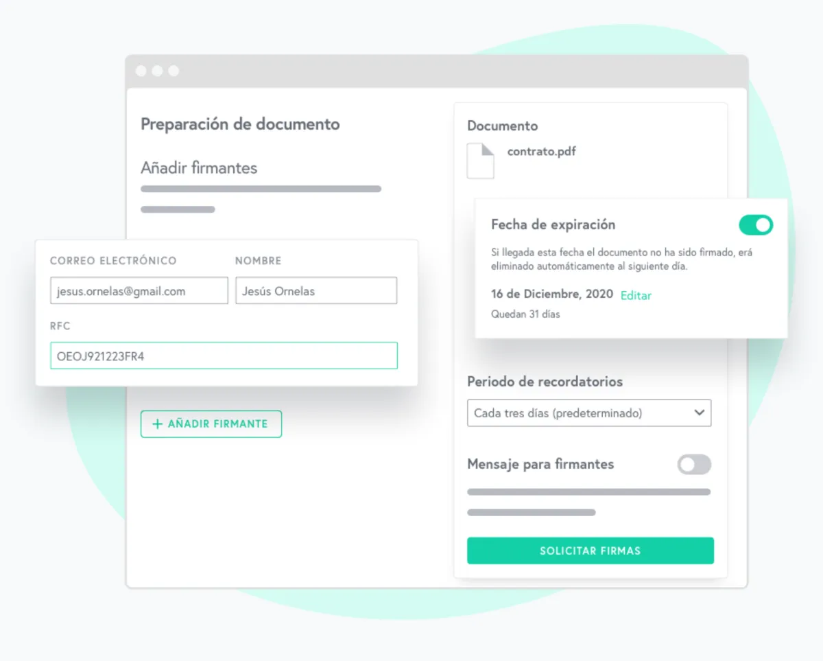 Interface Mifiel: fonctionnalités, prix, alternatives