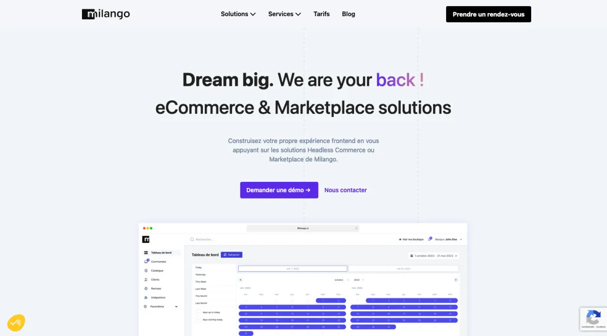 Interface Milango : fonctionnalités, prix, alternatives