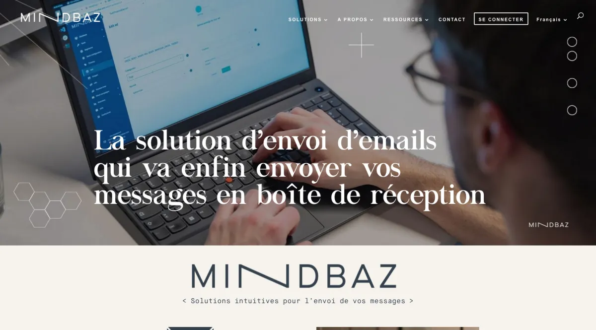 Interface Mindbaz : fonctionnalités, prix, alternatives