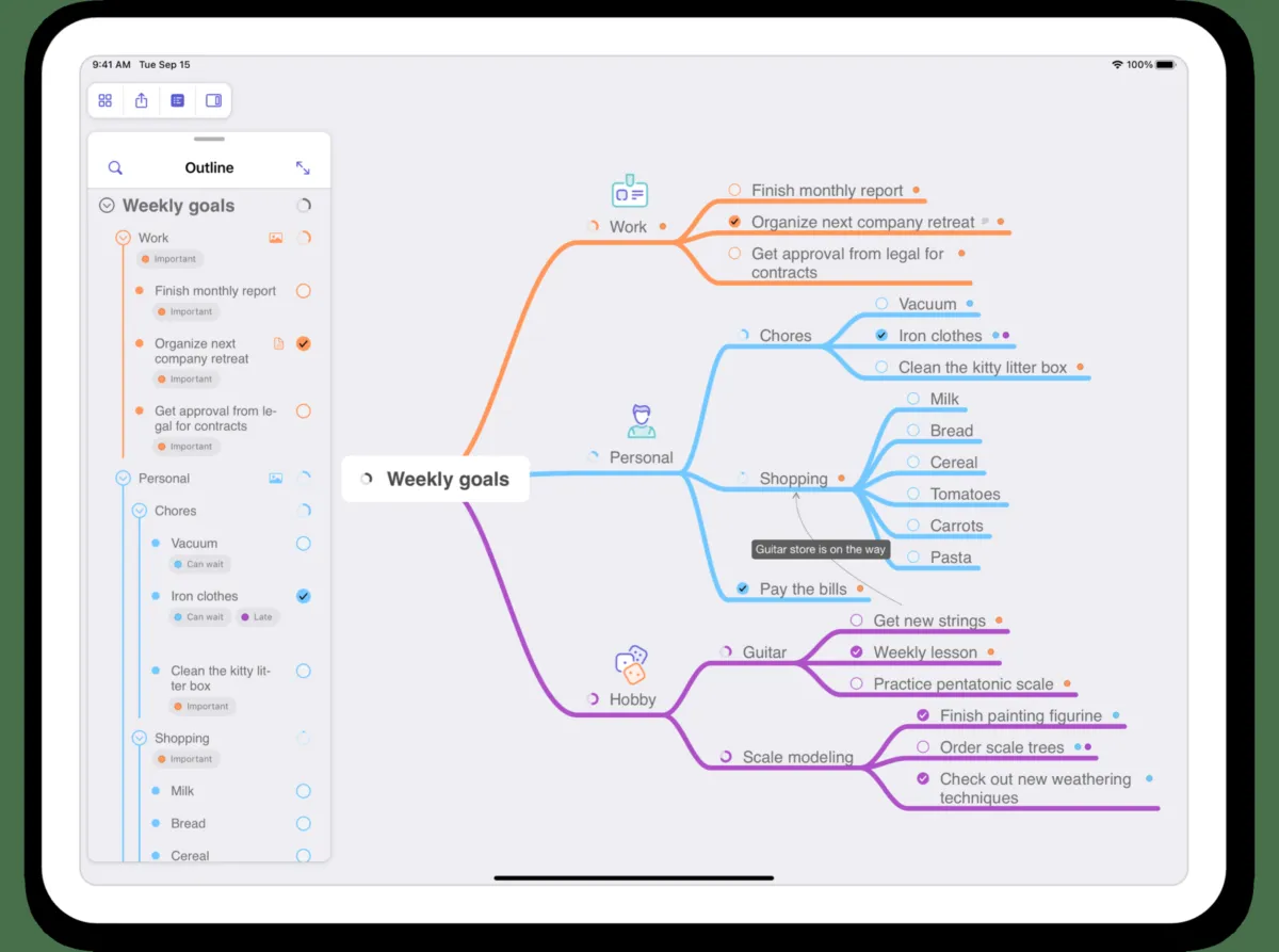 MindNode: avis sur le logiciel de brainstorming (idéation / gestion des innovations): fonctionnalités, avantages, inconvénients et tarifs MindNode: avis sur le logiciel de brainstorming (idéation / gestion des innovations): fonctionnalités, avantages, inconvénients et tarifs