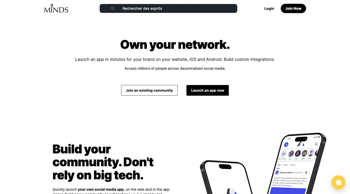 Interface Minds : fonctionnalités, prix, alternatives