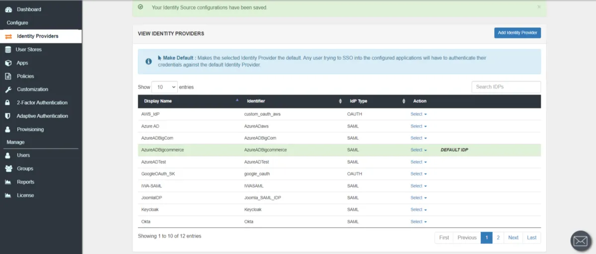 Interface miniOrange: fonctionnalités, prix, alternatives