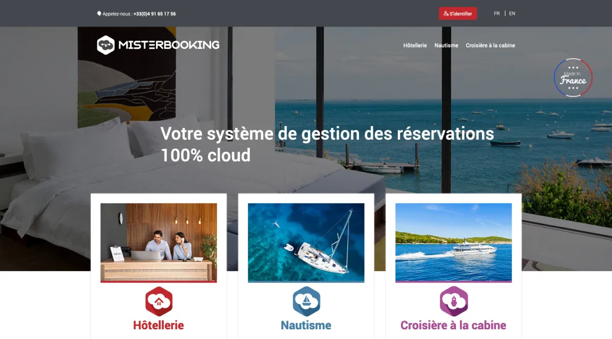 Interface Mister Booking : fonctionnalités, prix, alternatives