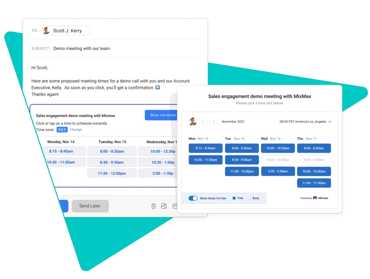 Interface MixMax: fonctionnalités, prix, alternatives