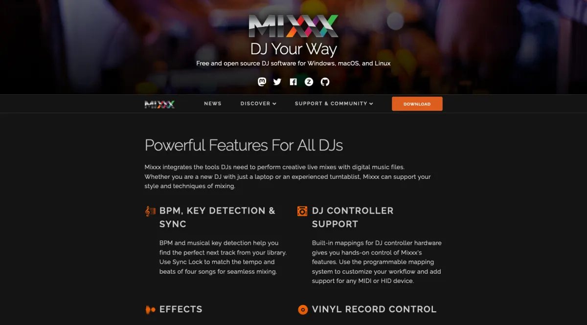 Interface Mixxx : fonctionnalités, prix, alternatives Interface Mixxx : fonctionnalités, prix, alternatives
