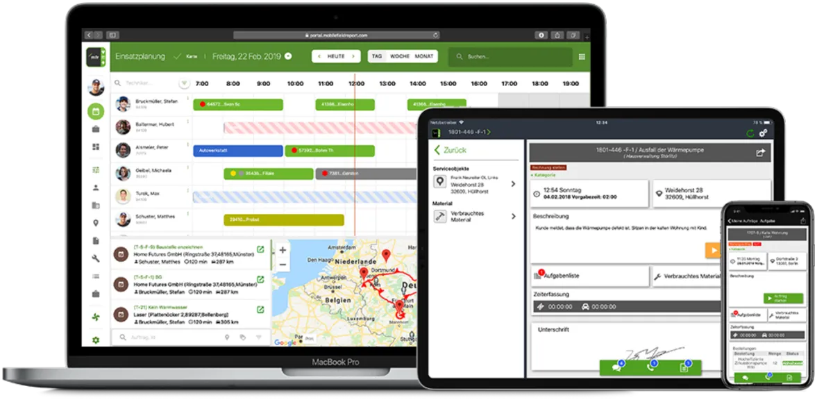 Interface Mobile Field Report: fonctionnalités, prix, alternatives
